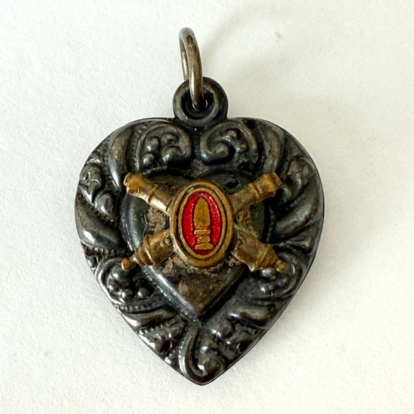 Pendentif Médaille Chinoise HMK - Argent Sterling 925 - 3,6 G - 2 Cm - Vintage - Occasion Bon état